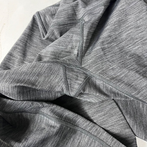 lululemon wunder under size 6 28" grey leggings comfy casual - Picture 3 of 3